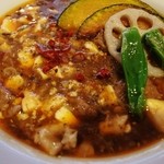 ブラザー軒 - 牛肉入り麻婆豆腐(ランチ)
