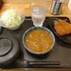 菜肴ますだ - かつ進ポークカレーと一口とんかつ