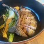 Hotel Indigo Karuizawa - 骨付き信州豚の薪グリル　7800円