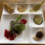 野菜が主役の古民家レストラン 花果菜 - 少し食べてから写真撮りました