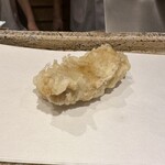 日本橋 蕎ノ字 - 雲丹、海苔で巻かないんですね。