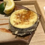 日本橋 蕎ノ字 - 茄子はジューシー、熱々を