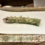 日本橋 蕎ノ字 - アスパラガス。