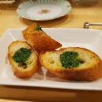 カジュアルフレンチBar 7FUKU - ガーリックバゲット