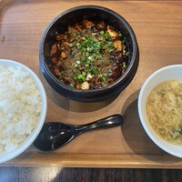 杏梨　チャイニーズキッチン 品川インターシティ店 - 麻婆豆腐セット