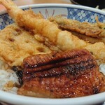 かつてん - 料理写真:うまてん丼 ¥980冷