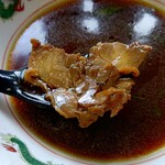 日本一 - 中華そば(笠岡ら～めん) の鶏チャーシュー (2024.06.18)