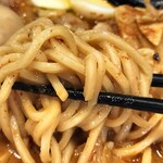 蒙古タンメン中本 - 太ストレート麺