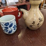 松本蕎麦店 - 蕎麦湯