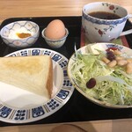 cafe青い小屋 - グァテマラコーヒー450円＋モーニング150円