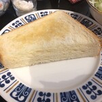 cafe青い小屋 - トースト　自家製季節のジャム