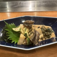 鉄板焼 やまおか - あわび