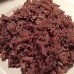 ルセット シェ イイナ - 「ご飯ください！」で、古代米が☆ 200円。