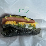 ポーク玉子おにぎり くじら - 