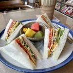 喫茶みどり - ミックスサンドイッチ