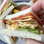 喫茶みどり - ミックスサンドイッチ