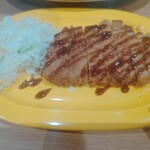 ゴーゴーカレー - 引き換え券でロースカツ