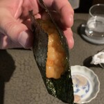 星兵衛 - いくらをのりで巻いてみた そんなのり巻き。いく