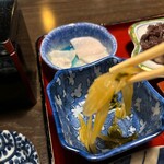 獅子宿燻亭 - ★餅そば膳（三ツ餅・1050円税込）★