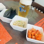 O'KINY - おかず3品と生ビール