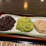 獅子宿燻亭 - ★餅そば膳（三ツ餅・1050円税込）★