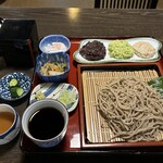 獅子宿燻亭 - ★餅そば膳（三ツ餅・1050円税込）★