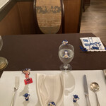 東洋軒 - セッティングしてくれてました。