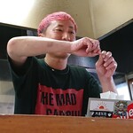 ラーメン金子 - ☆今日もステキなマスター( v^-゜)♪