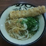 ジャンボ - 「うどん(中)」250円＋「竹輪天」50円…計300円