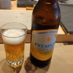 すしやのたい悟 - ノンアルコールビール(￥５００)