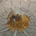 すしやのたい悟 - 北海道産毛蟹の土佐酢ジュレがけ