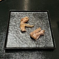 焼鳥 天赦 - 信玄鶏のやげん軟骨とカルビ