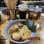 支那そば なかじま - 特製つけそば　麺大盛り