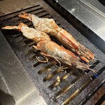 肉処 天穂 - 海老2尾
