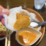 バーン　タワン - トムヤムポテサラは、カオクリアップに乗せて頂きました