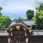 あぶり餅 本家 根元 かざりや - 今宮神社、しっかりと参拝させていただきました。