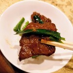 志峰飯店 - 「レバーとニラ炒め」③