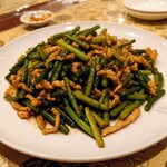 志峰飯店 - 「ニンニクの芽と豚肉炒め」①