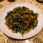 志峰飯店 - 「ニンニクの芽と豚肉炒め」②