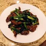 志峰飯店 - 「レバーとニラ炒め」②