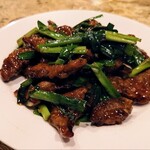 志峰飯店 - 「レバーとニラ炒め」①