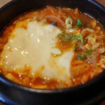 くんむる食堂 サンギュ - ラーメンチゲ（チーズトッピング）