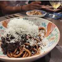 イタリア直送パスタ　生山椒ボロネーゼ