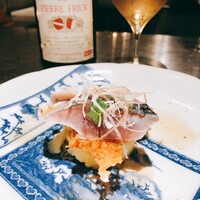 〆さば炙りカルパッチョ