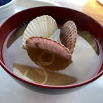 ココ・カピウ - ホタテの稚貝味噌汁