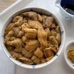 ココ・カピウ - ムラサキウニ丼アップ