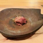 うますし - 土佐鴨レバー刺し