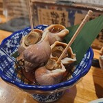 貝と魚と炉ばたのバンビ - つぶ貝