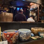 貝と魚と炉ばたのバンビ - カウンター