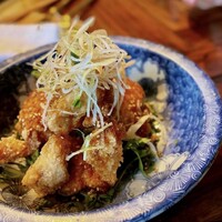 信玄鶏の油淋鶏